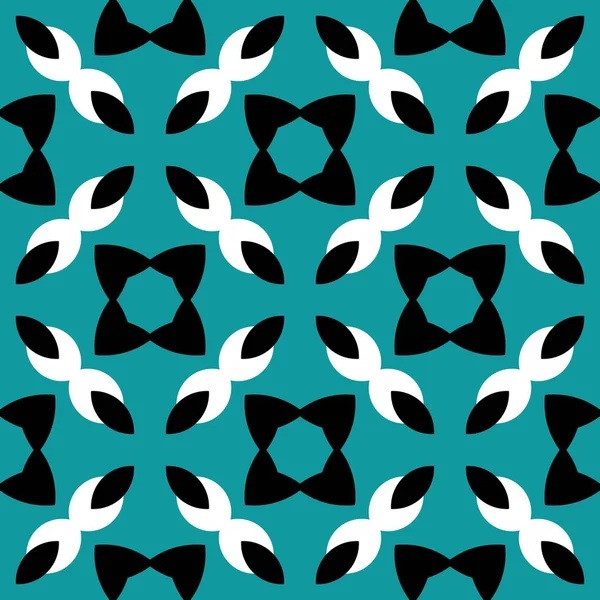 Black White Blue Minimalist Modern Abstract Pattern Background — Stock Photo, Image