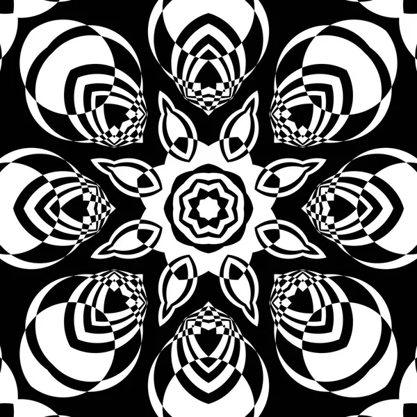 Black and white  figures with fancy elements. Fine structure wallpaper,surface, forms.