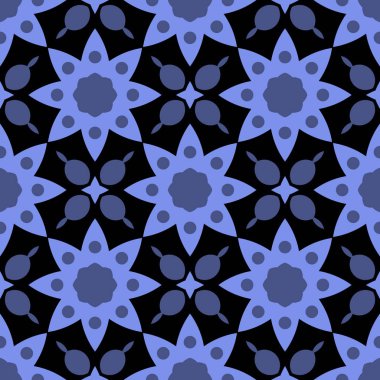 Mavi ve doku için duvar kağıdı paketleme, afiş, davetiye, kartvizit, kumaş baskı, yinelenen siyah