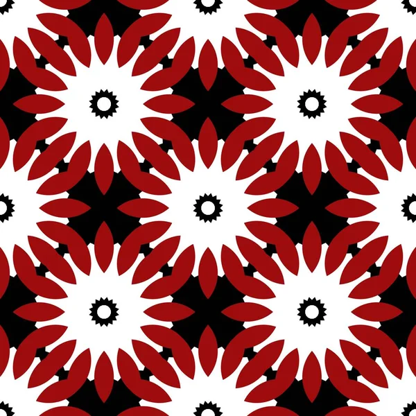 Siyah Beyaz Kırmızı Minimalist Modern Soyut Desen Arka Plan — Stok fotoğraf