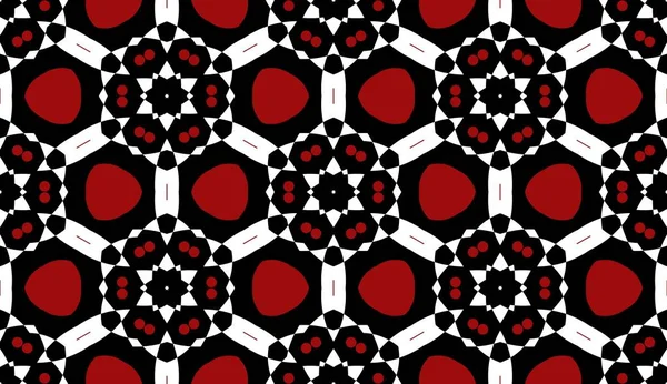 Black White Red Minimalist Modern Abstract Pattern Background — Stock Photo, Image