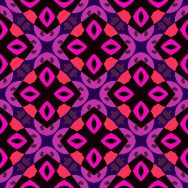 Mor geometrik desen şal desen arka plan dokusu