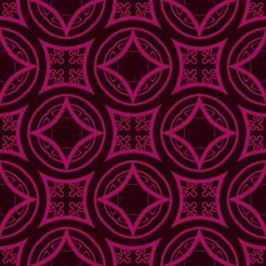 Mor rakamlar fantezi unsurları ile. İnce yapısı duvar kağıdı, yüzey, formlar.