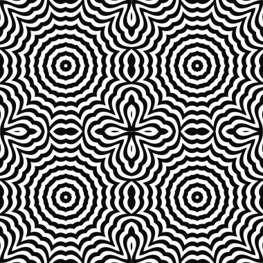 Siyah beyaz resimler fantezi unsurları ile. İnce yapısı duvar kağıdı, yüzey, formlar.