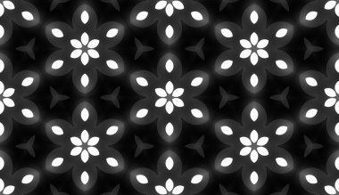 Siyah beyaz resimler fantezi unsurları ile. İnce yapısı duvar kağıdı, yüzey, formlar.