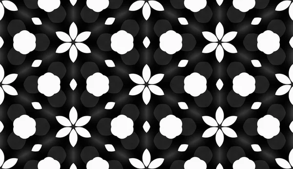 Black White Figures Fancy Elements Fine Structure Wallpaper Surface Forms — Stock Photo, Image