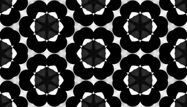 Siyah beyaz resimler fantezi unsurları ile. İnce yapısı duvar kağıdı, yüzey, formlar.