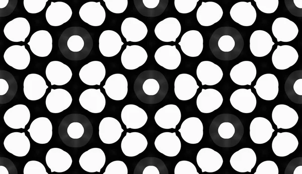 Черно Белые Фигурки Модными Элементами Тонкая Структура Обои Поверхность Формы — стоковое фото