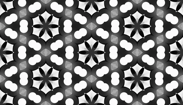 Black White Figures Fancy Elements Fine Structure Wallpaper Surface Forms — Stock Photo, Image