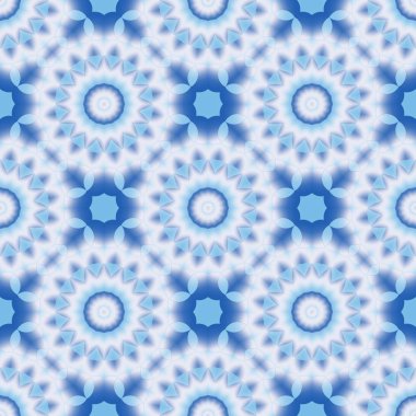 mavi resimler fantezi unsurları ile. İnce yapısı duvar kağıdı, yüzey, formları. Çini motifi. Modern şık, düzensiz ızgara, şekilleri.