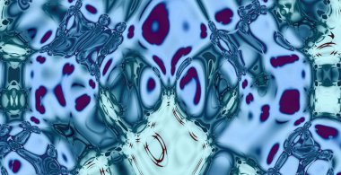 Mavi geometrik süsleme. Satır resmi, dantel, nakış arka plan.