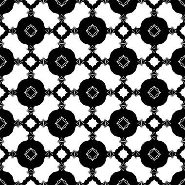 Siyah beyaz geometrik soyut desen arka plan