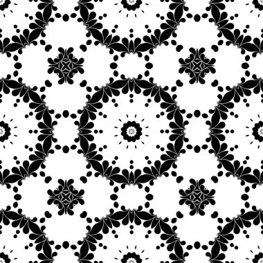 Siyah beyaz geometrik soyut desen arka plan