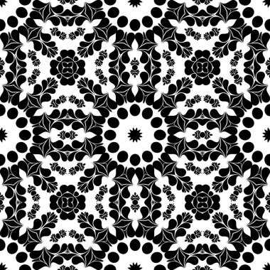 Siyah beyaz geometrik soyut desen arka plan