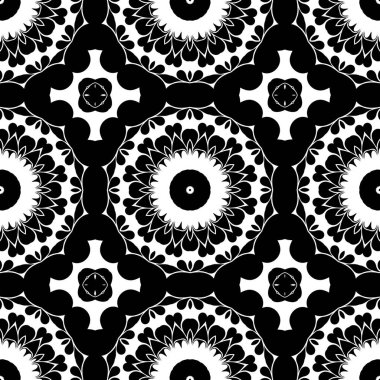 Siyah beyaz geometrik soyut desen arka plan