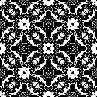 Siyah beyaz geometrik soyut desen arka plan