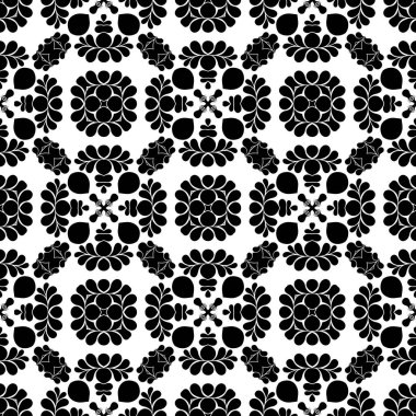 Siyah beyaz geometrik soyut desen arka plan