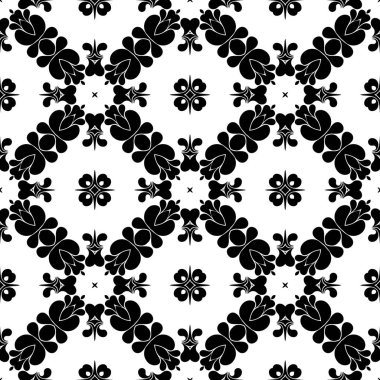 Siyah beyaz geometrik soyut desen arka plan