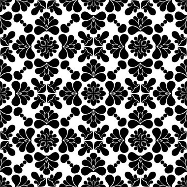 Siyah beyaz geometrik soyut desen arka plan