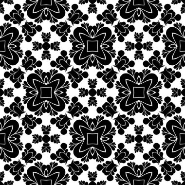 Siyah beyaz geometrik soyut desen arka plan