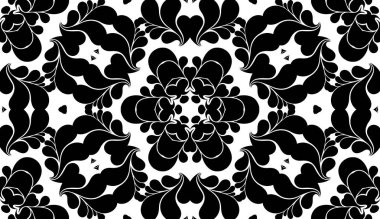 Siyah beyaz geometrik soyut desen arka plan