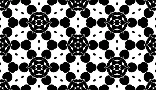 Black White Geometric Abstract Pattern Background — Stock Photo, Image