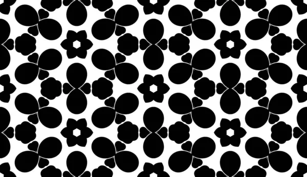 Black White Geometric Abstract Pattern Background — Stock Photo, Image