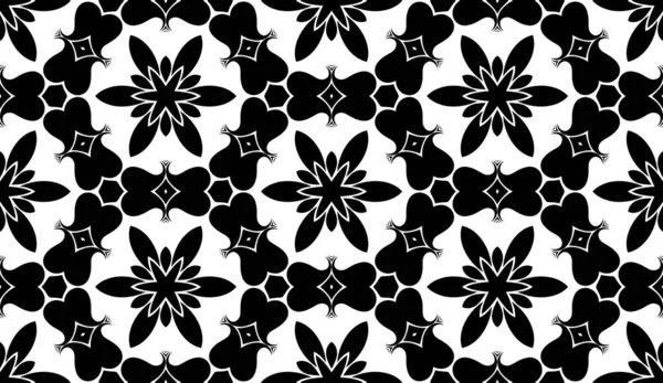 Black White Geometric Abstract Pattern Background — Stock Photo, Image