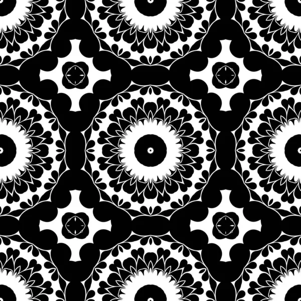Черно Белый Геометрический Абстрактный Фон — стоковое фото