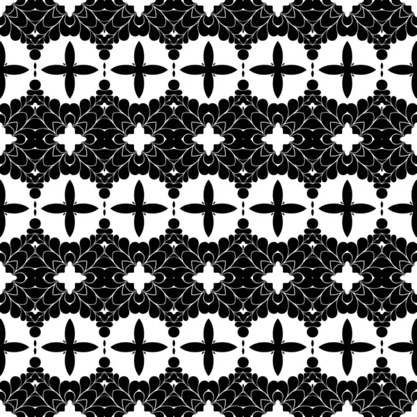 Black White Geometric Abstract Pattern Background — Stock Photo, Image