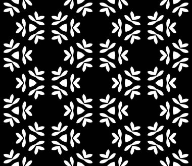 Siyah beyaz geometrik soyut desen arka plan