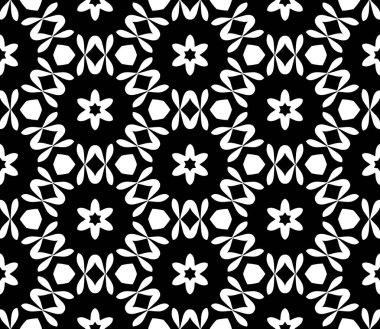 Siyah beyaz geometrik soyut desen arka plan