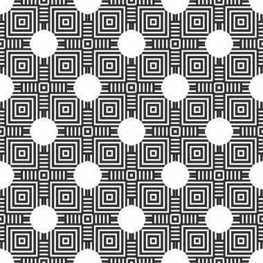 Siyah beyaz geometrik soyut desen arka plan