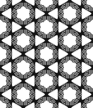 Siyah beyaz geometrik soyut desen arka plan