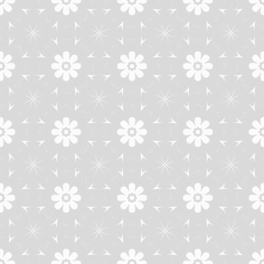 gri çiçek soyut arka plan, dinamik tekrarlayan çiçekler