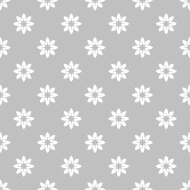 gri çiçek soyut arka plan, dinamik tekrarlayan çiçekler