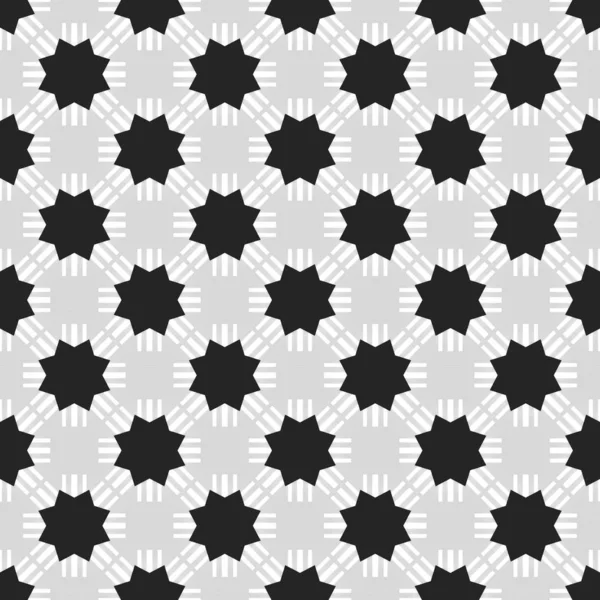 Bianco Nero Geometrico Astratto Modello Sfondo — Foto Stock