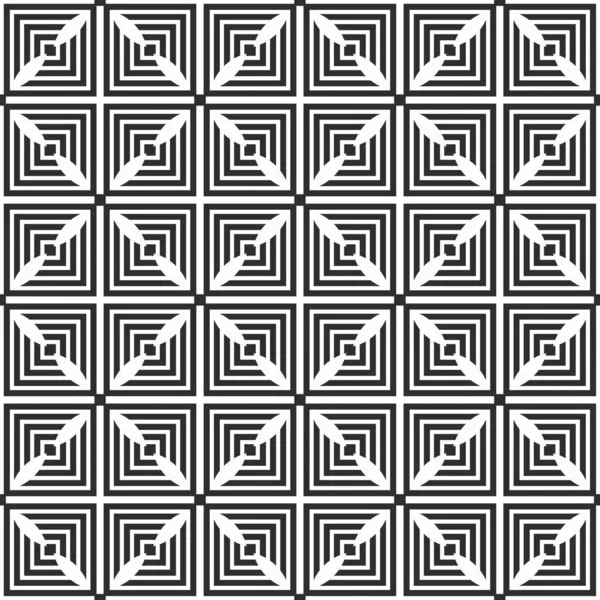 黒と白の幾何学的抽象的なパターンの背景 — ストック写真