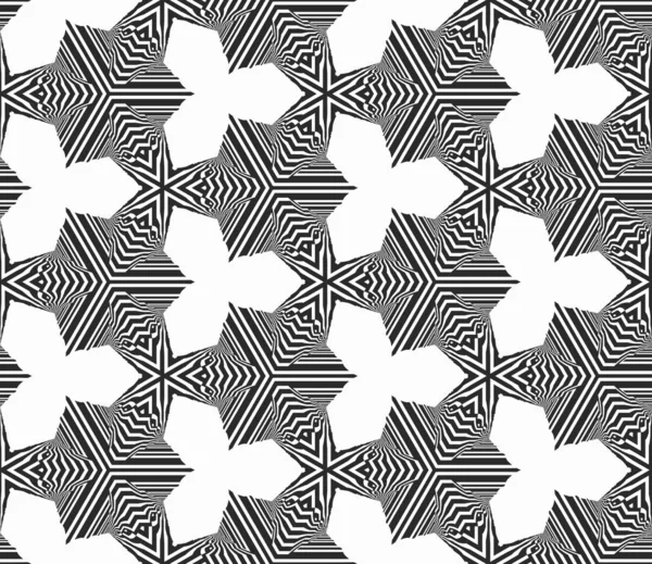 Чорно Білий Геометричний Абстрактний Фон Візерунка — стокове фото