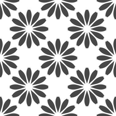 gri ve beyaz render kaleydoskop soyut süsler duvar kağıdı arka plan