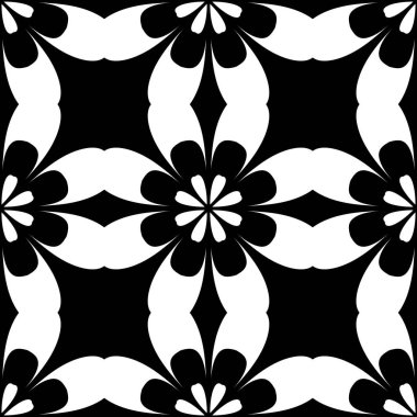 siyah beyaz soyut çiçekler arka plan 