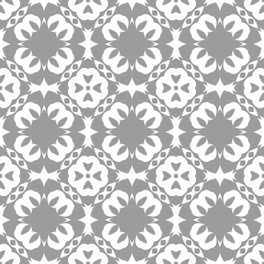 gri beyaz render kaleydoskop soyut süsler arka plan