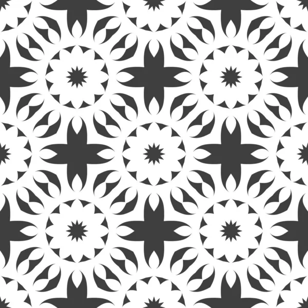 gri ve beyaz render kaleydoskop soyut süsler duvar kağıdı arka plan