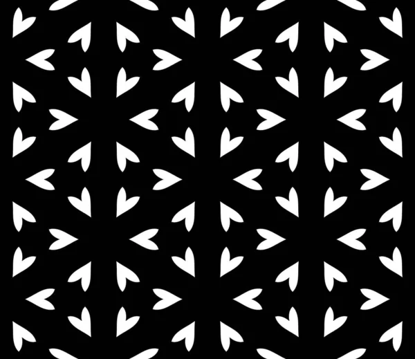 Γεωμετρικό Μαύρο Και Άσπρο Απόδοση Καλειδοσκόπιο Διακοσμητικά Ταπετσαρία — Φωτογραφία Αρχείου