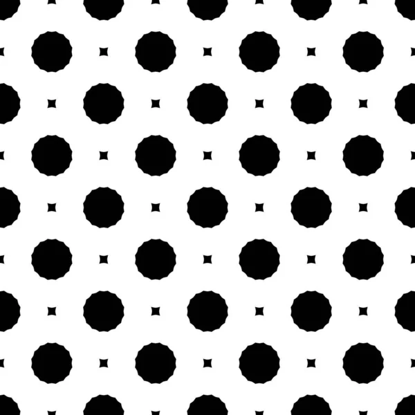 Noir Blanc Rendu Cercles Ronds Des Points Kaléidoscope Abstraits Ornements — Photo