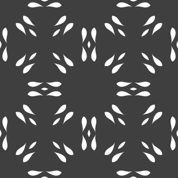 Caleidoscópio Preto Branco Formas Abstratas Fundo — Fotografia de Stock