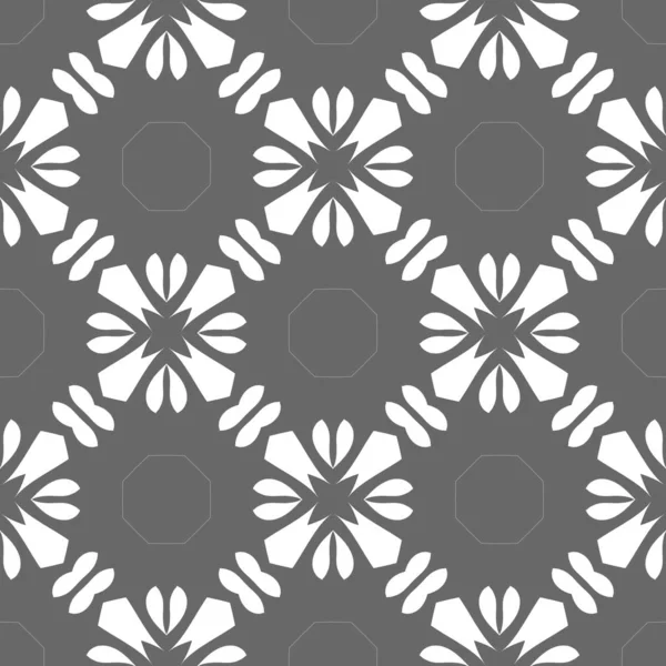 grey rendering shapes background, flowers shapes ornament
