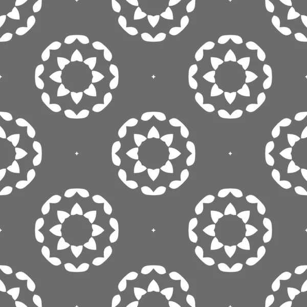 Grey Rendering Shapes Achtergrond Bloemen Vormen Ornament — Stockfoto
