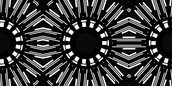 Černé Bílé Abstraktní Pozadí Kruhy Nápis Pro Místo Kopírování — Stock fotografie