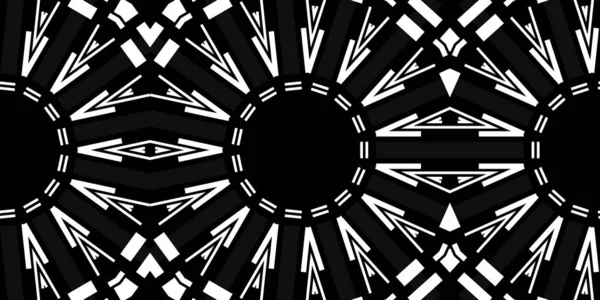 Simple Black White Abstract Background Circles — Stock Photo, Image